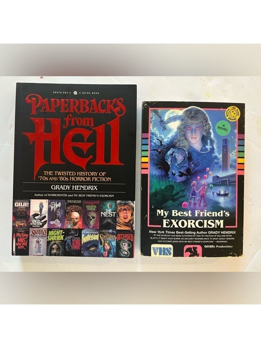 Grady Hendrix Book Bundle - Quirk Productions